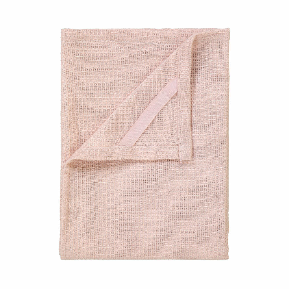 Blomus GRID Set of 2 tea towels, dishcloth, kitchen towel, cotton, linen, rose dust, 50 x 70 cm, 63845