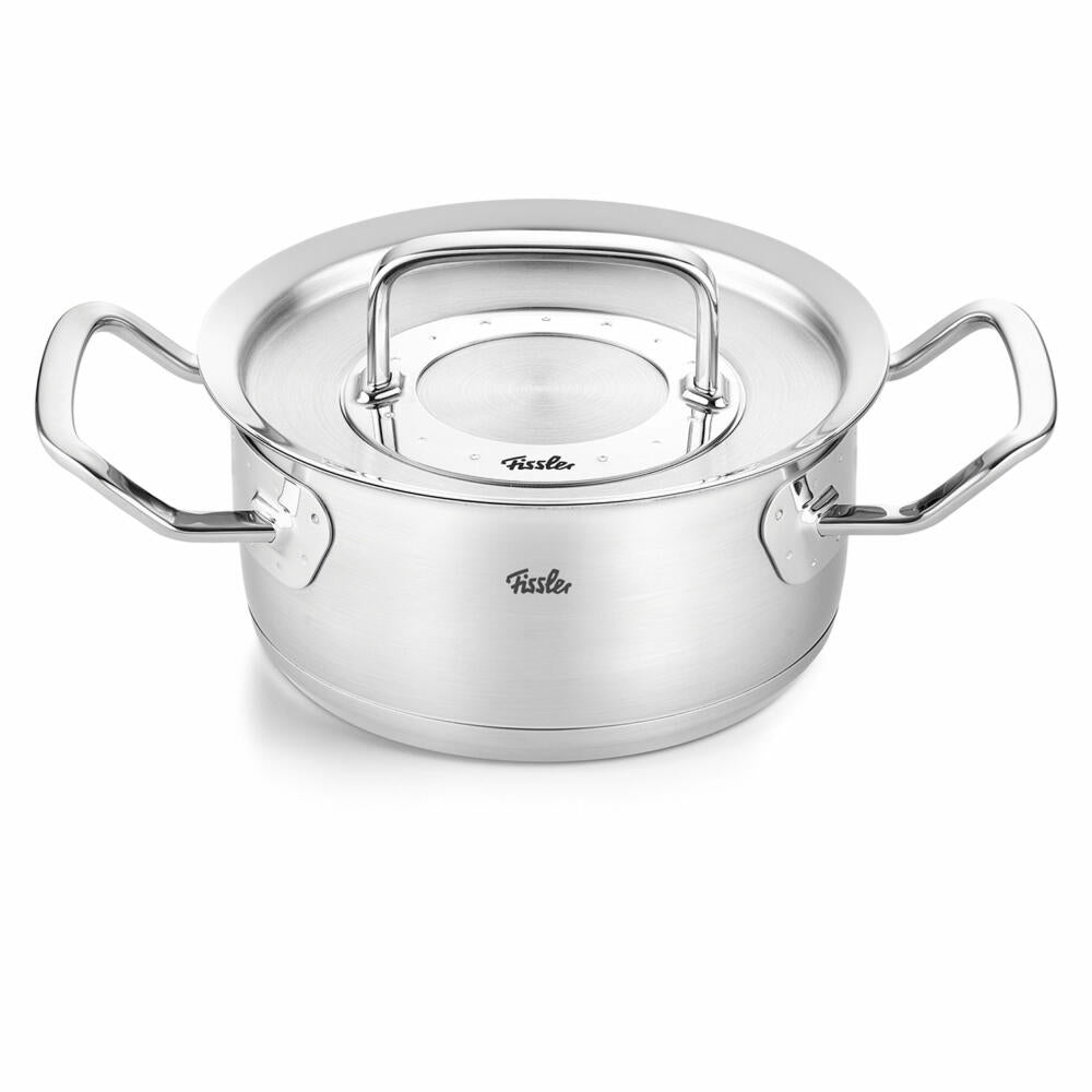 Fissler roasting pan Original-Profi Collection II, roasting pan, casserole dish, stainless steel 18/10, 16 cm, 084 138 16 000 0