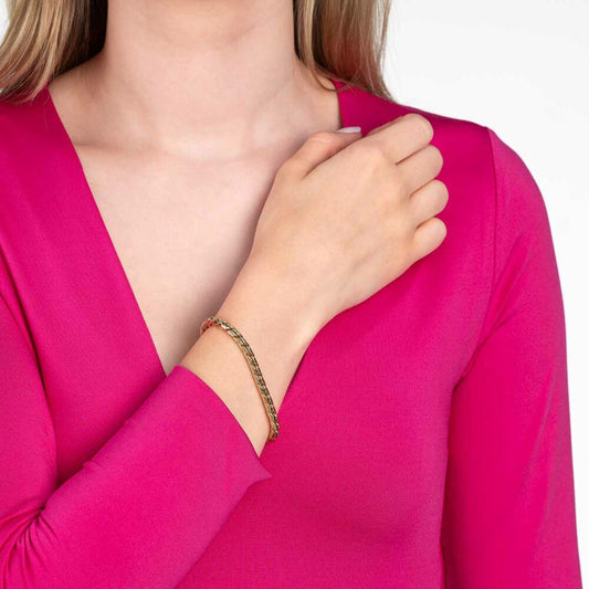 Leonardo Jewels Armband Gold Tracy , Armschmuck, Schmuck, Edelstahl IP Gold, 023175