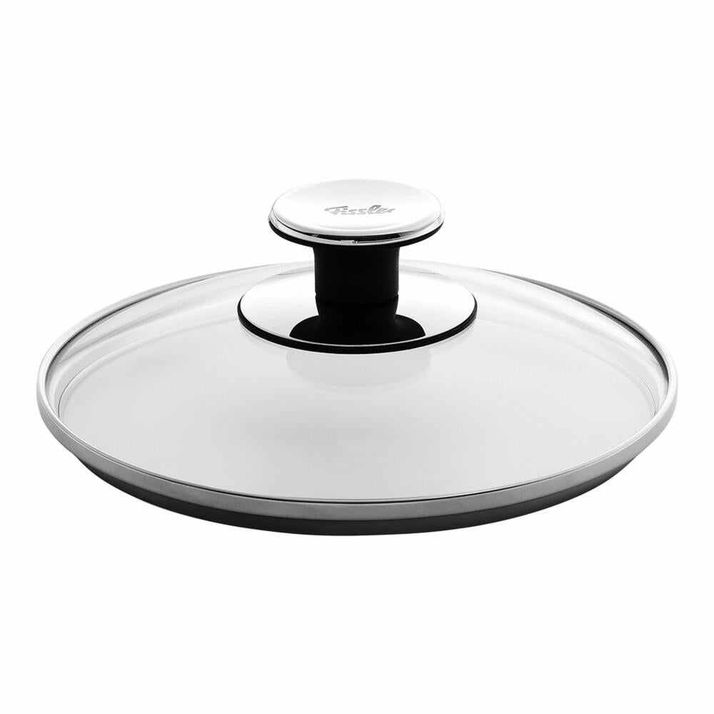 Fissler glass lid 18 cm, pot lid, replacement lid, transparent glass, 001-104-18-200