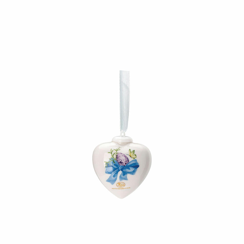 Hutschenreuther Spring Greetings Porcelain Mini Heart, Porcelain, Snowdrops, 02256-727116-27840