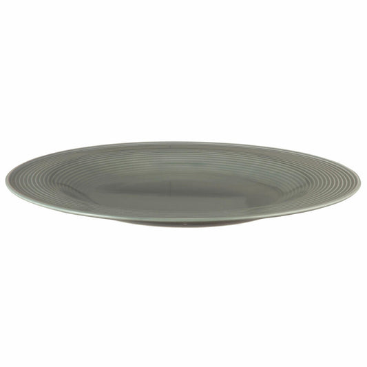 Seltmann Weiden Beat Plate Flat, Dinner Plate, Serving Plate, Porcelain, Pearl Grey, Ø 30 cm, 001.772186