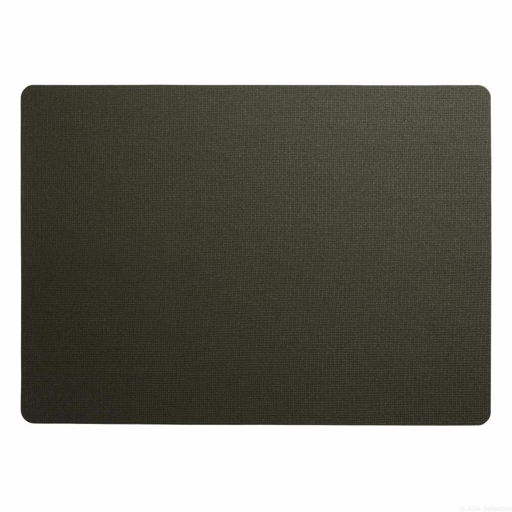 ASA Selection sisal optic Tischset nori, Platzmatte, Platzdeckchen, Untersetzer, PVC, Grün, 78606420