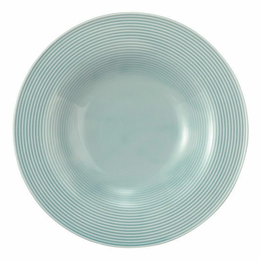 Seltmann Weiden Beat pasta / salad plate, dinner plate, plate, pasta plate, porcelain, arctic blue, Ø 27.4 cm, 001.772203