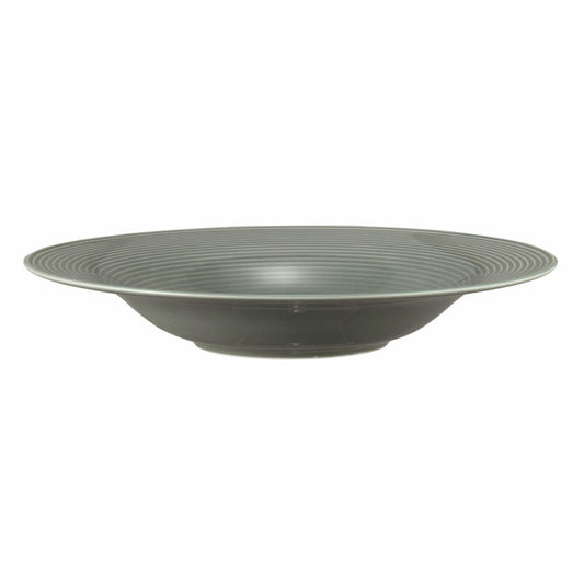 Seltmann Weiden Beat pasta / salad plate, dinner plate, plate, pasta plate, porcelain, pearl grey, Ø 27.4 cm, 001.772204
