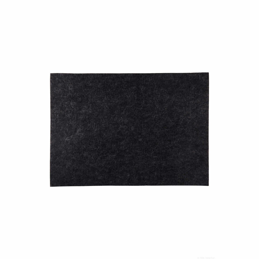 ASA Selection art felt placemat Iron, placemat, placemat, coaster, polyester felt, anthracite, 78703076