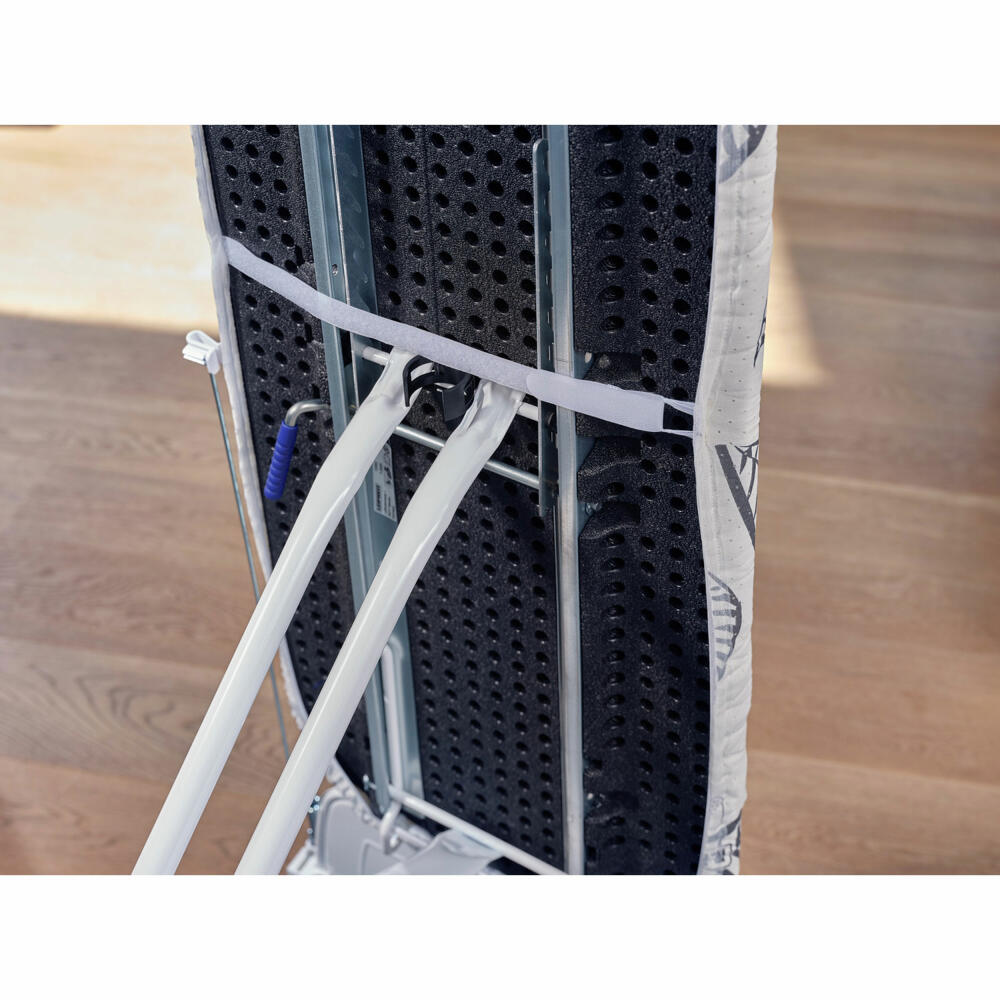 Leifheit ironing board cover Perfect Steam Air Board Express M, max. 125 x 40 cm, White Grey