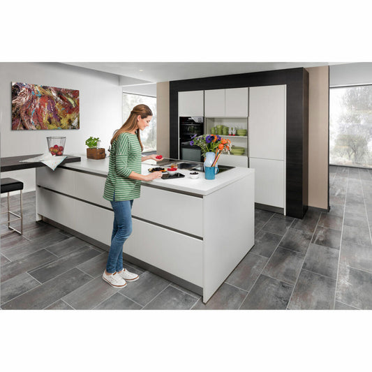 Soehnle Küchenwaage Digital Page Profi 100, Waage, Sicherheitsglas, LCD-Display, Schwarz, 61506