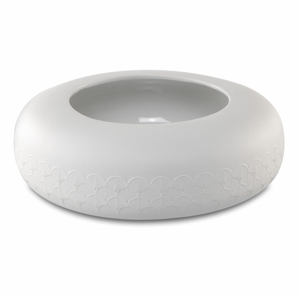 Kaiser Porcelain Bowl Mia, Vase, Decorative Vase, Porcelain, White, D 25 cm, 14005071