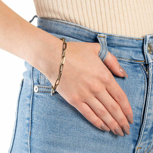 Leonardo Jewels bracelet gold Estrella Clip & Mix, bangle, bracelet, stainless steel IP gold, gold, 021615