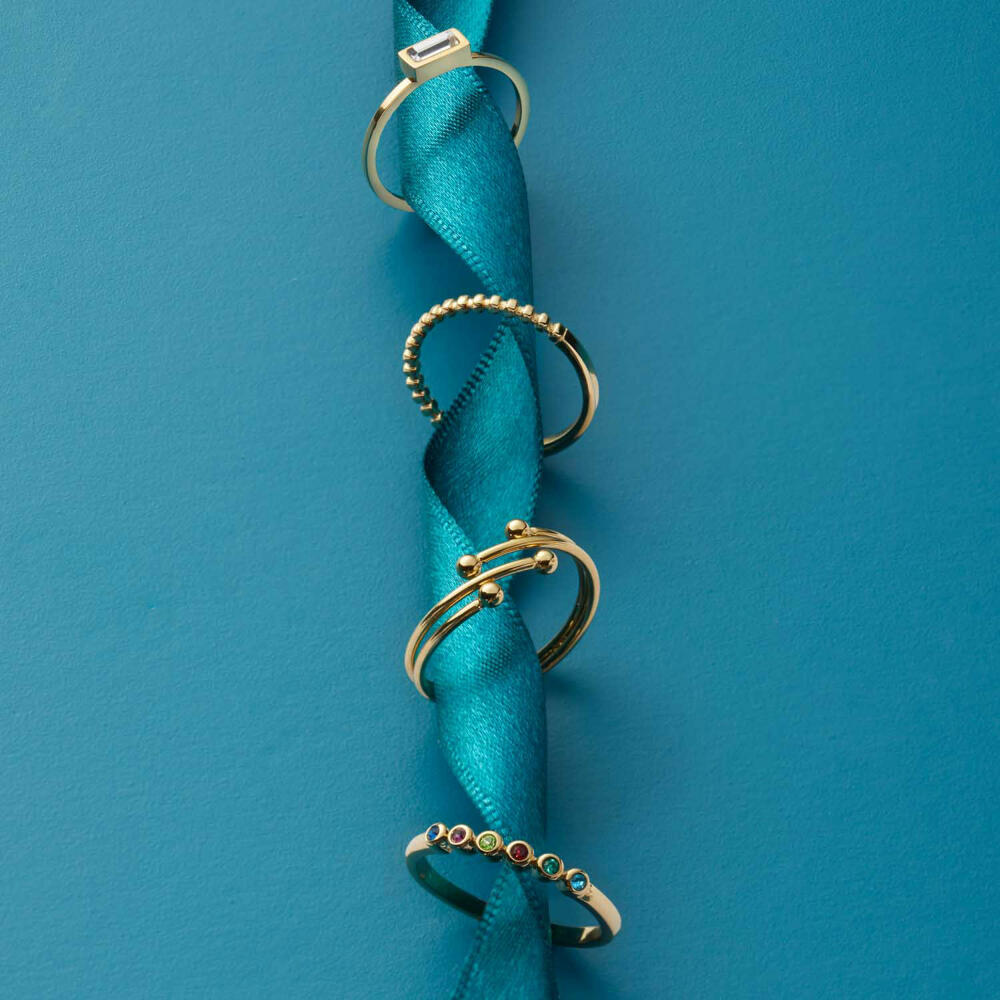 Leonardo Jewels Ring 16 Melinda Ciao, Fingerring, Fingerschmuck, Edelstahl IP gold, gold, 021660