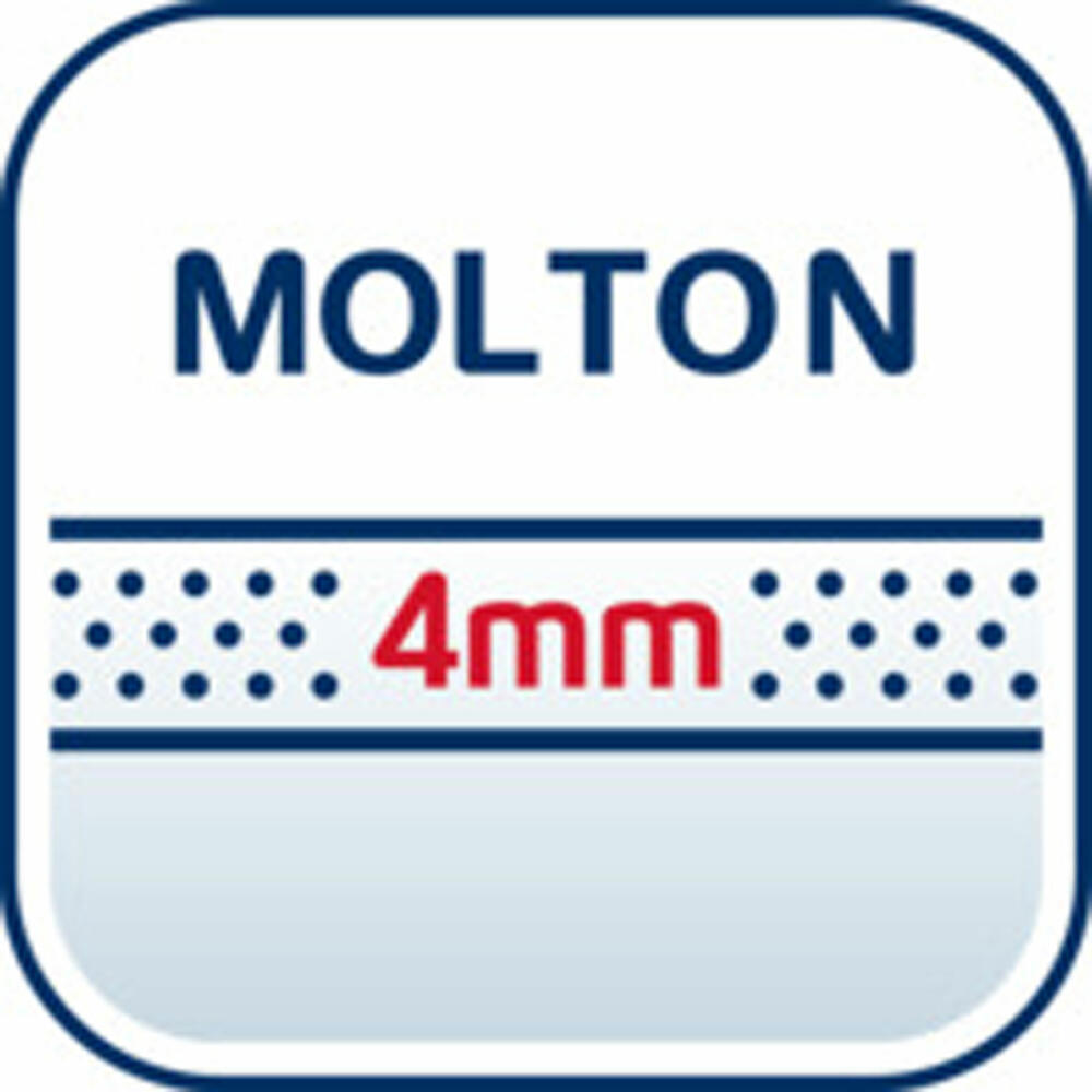 Leifheit ironing board cover Thermo Reflect Universal, replacement cover, max. 140 x 45 cm, Feathers