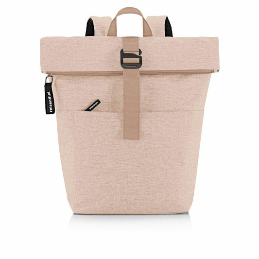 reisenthel rolltop backpack, hand luggage backpack, travel bag, Twist Coffee, 22 L, EK6041