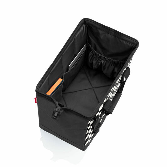 reisenthel allrounder L, travel bag, sports bag, shoulder bag, Op-Art, 30 L, MT7066