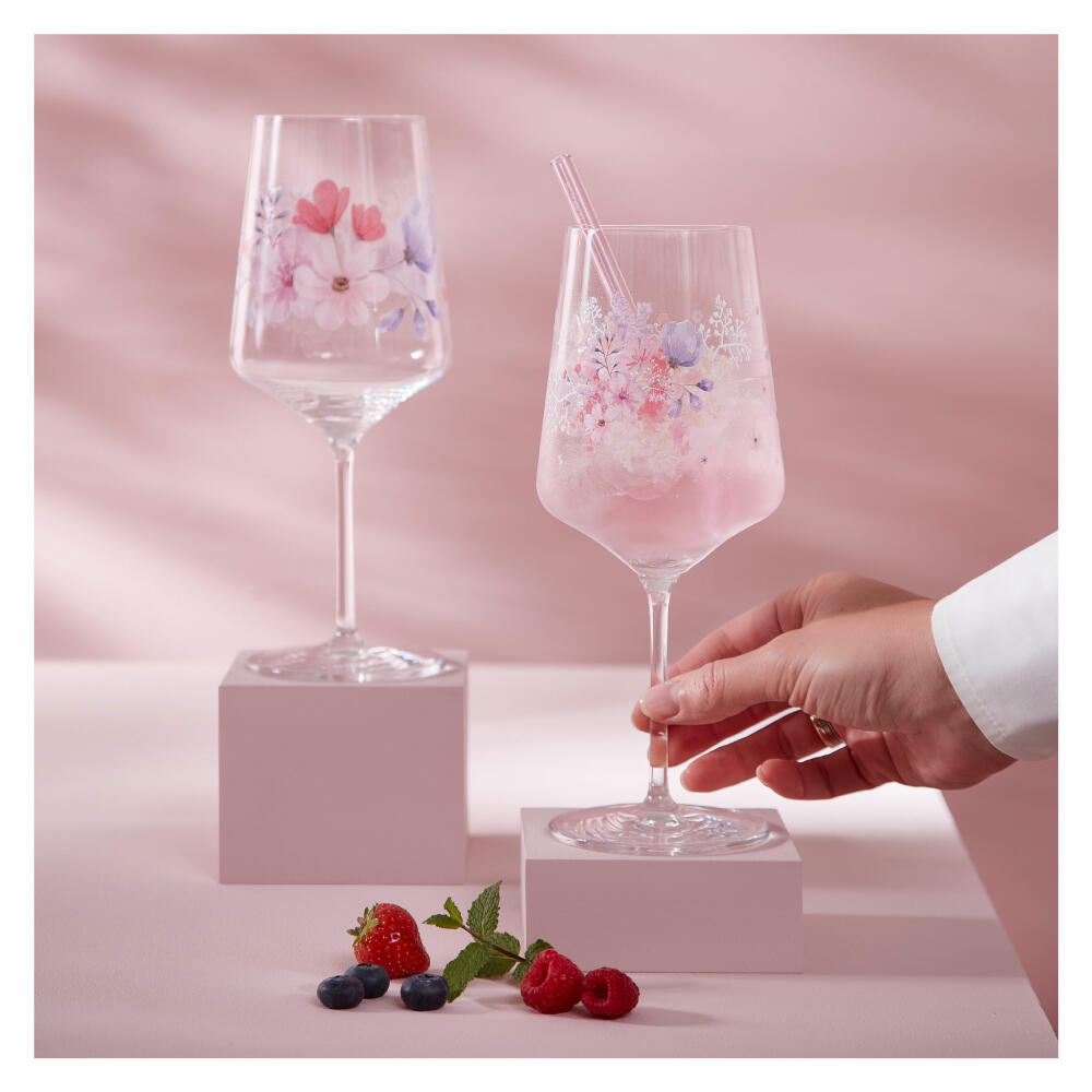 Ritzenhoff Sommersonett Sprizz 017 018 F24, 2er Set, Theresa Kuhlmann, Aperol-Glas, Aperitifglas, Kristallglas, 544 ml, 3461009
