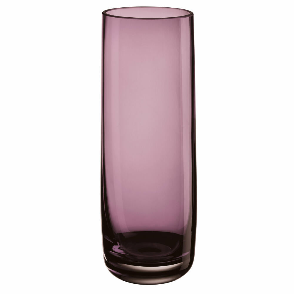 ASA Selection Ajana vase, table vase, decorative vase, flower vase, glass, berry, H 22 cm, 88033009