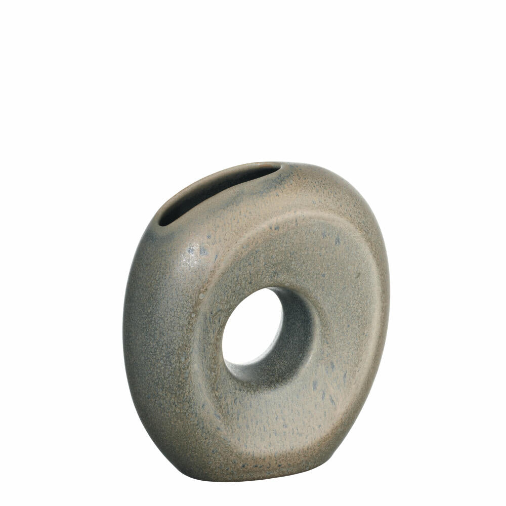 ASA Selection LA Loft Vase, table vase, decorative vase, flower vase, stoneware, Urban, H 17 cm, 69002252