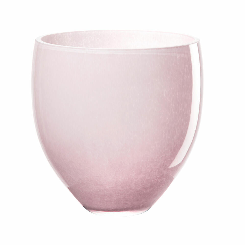 ASA Selection Oliveira vase, table vase, decorative vase, flower vase, glass, Hibisco, H 19 cm, 71012374