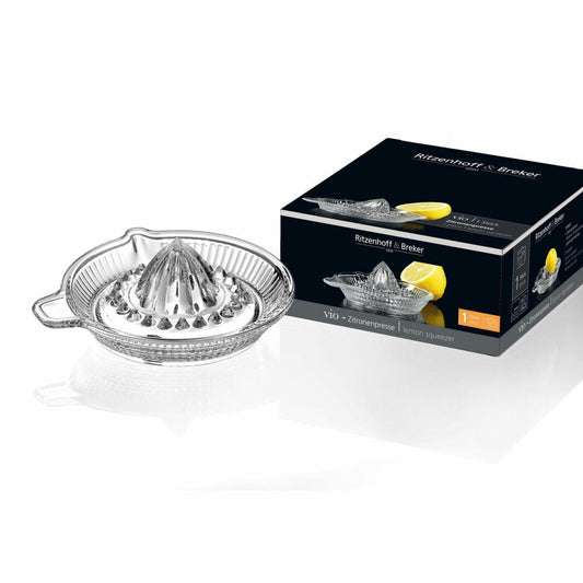 Ritzenhoff & Breker Vio Zitronenpresse, Zitruspresse, Zitronen Presse, Glas, 820003