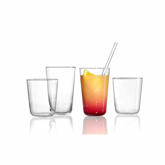 Ritzenhoff & Breker Loa Longdrinkgläser, 6er Set, Longdrinkglas, Wasserglas, Trinkglas, 400 ml, 820980