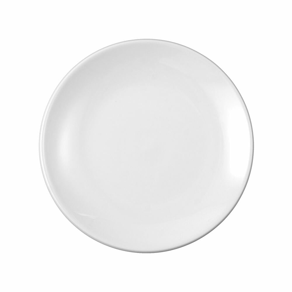 Seltmann Weiden Modern Life Teller Flach, Kuchenteller, Frühstücksteller, Porzellan, Weiß, Ø 15.8 cm, 001.657562