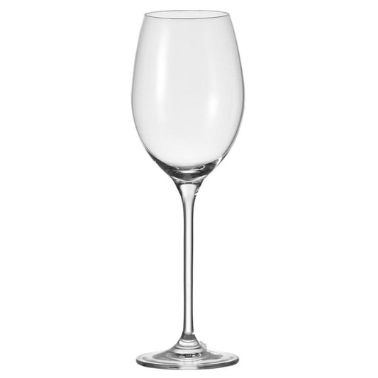 Leonardo Cheers Weißweinglas 6er Set, Weinglas, Weißwein Glas, Wein, Wasserglas, 400 ml, 81431