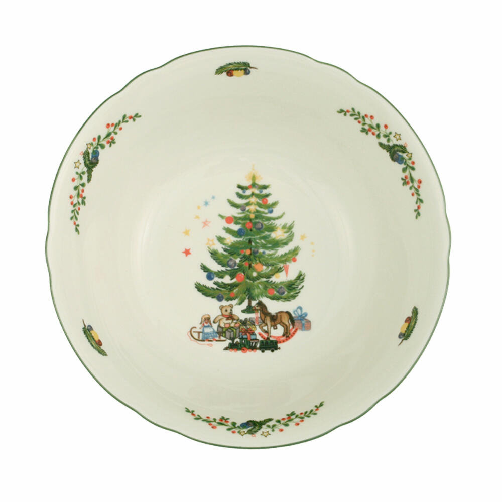 Seltmann Weiden Marie-Luise bowl, bowl, porcelain, Christmas, Ø 20.3 cm, 001.292359