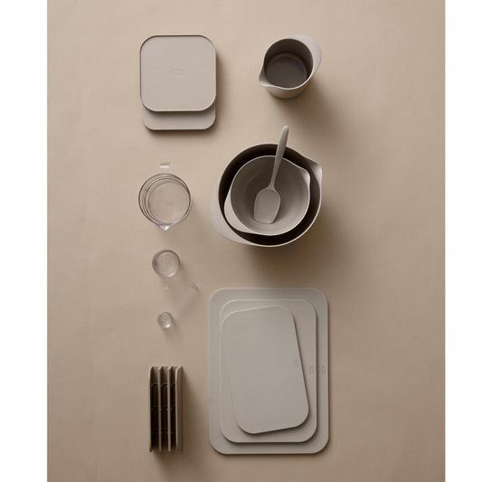 Rosti Schneidebrett Choptima, Schneidunterlage, PE-Kunststoff, Humus, 35.5 x 25.5 cm, 27805