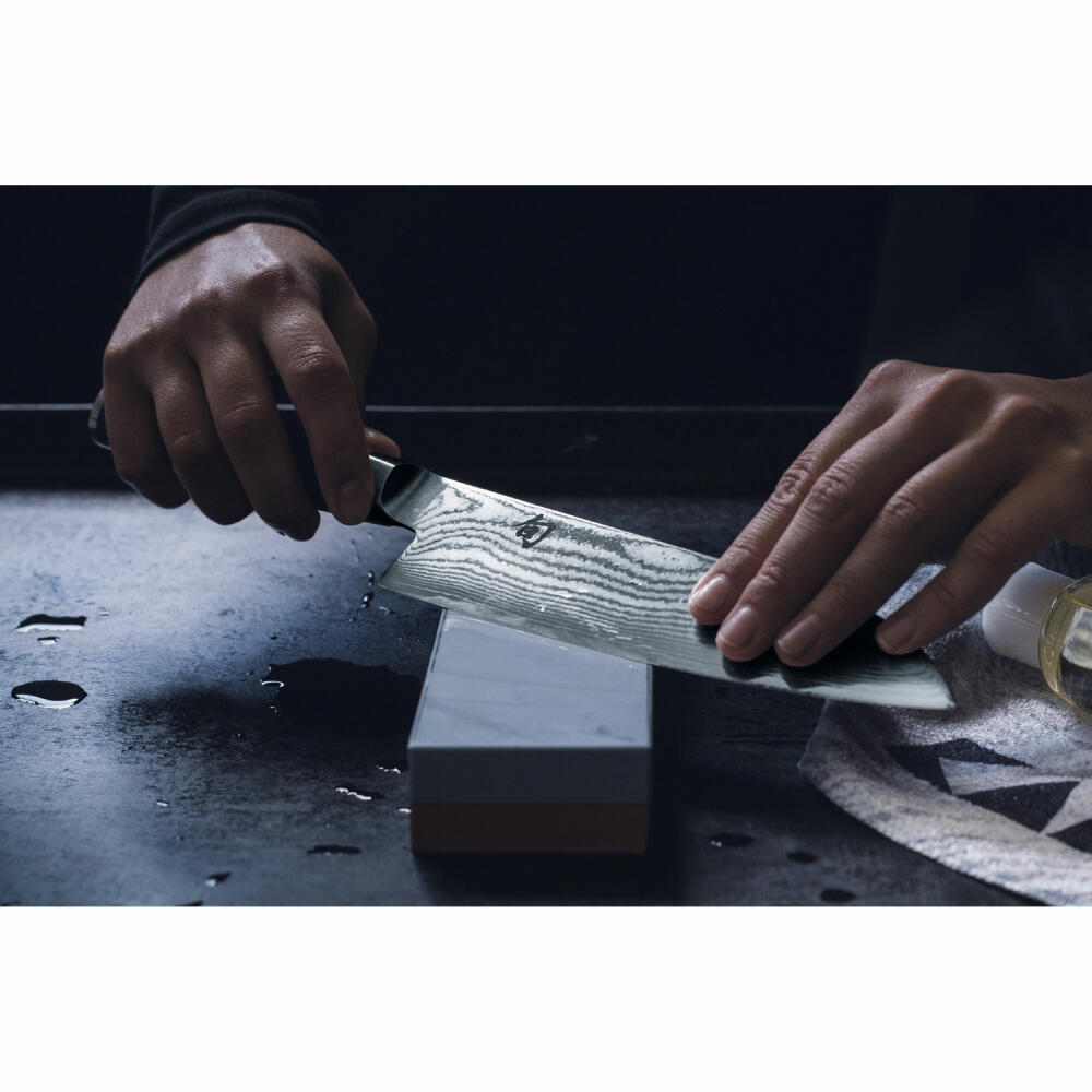 Kai Shun whetstone, grinding stone, knife sharpener, honing stone, knife sharpener, DM-0708