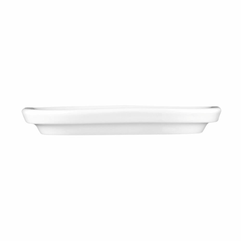 Seltmann Weiden No Limits Square Plate, Serving Plate, Serving Plate, Porcelain, White, 11.7 x 11.7 cm, 001.711598