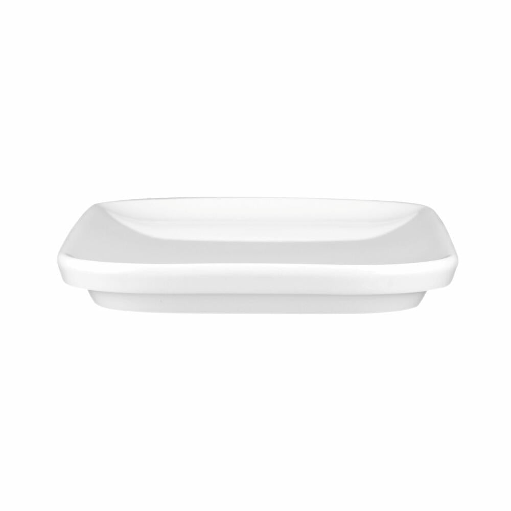 Seltmann Weiden No Limits Square Plate, Serving Plate, Serving Plate, Porcelain, White, 23.7 x 11.8 cm, 001.711597