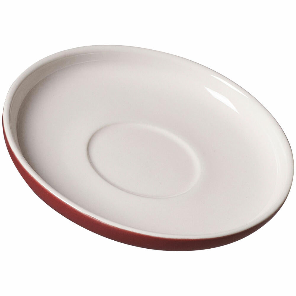 Ritzenhoff & Breker Espresso Saucer Jasper, Espresso Saucer, Lower, Stoneware, Berry, Ø 10.5 cm, 420357