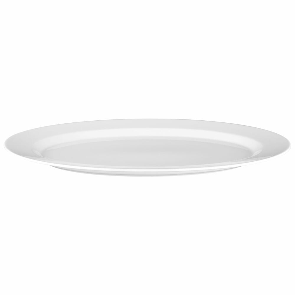 Seltmann Weiden No Limits Platter Oval, Serving Platter, Serving Plate, Porcelain, White, 35 x 26.2 cm, 001.710890
