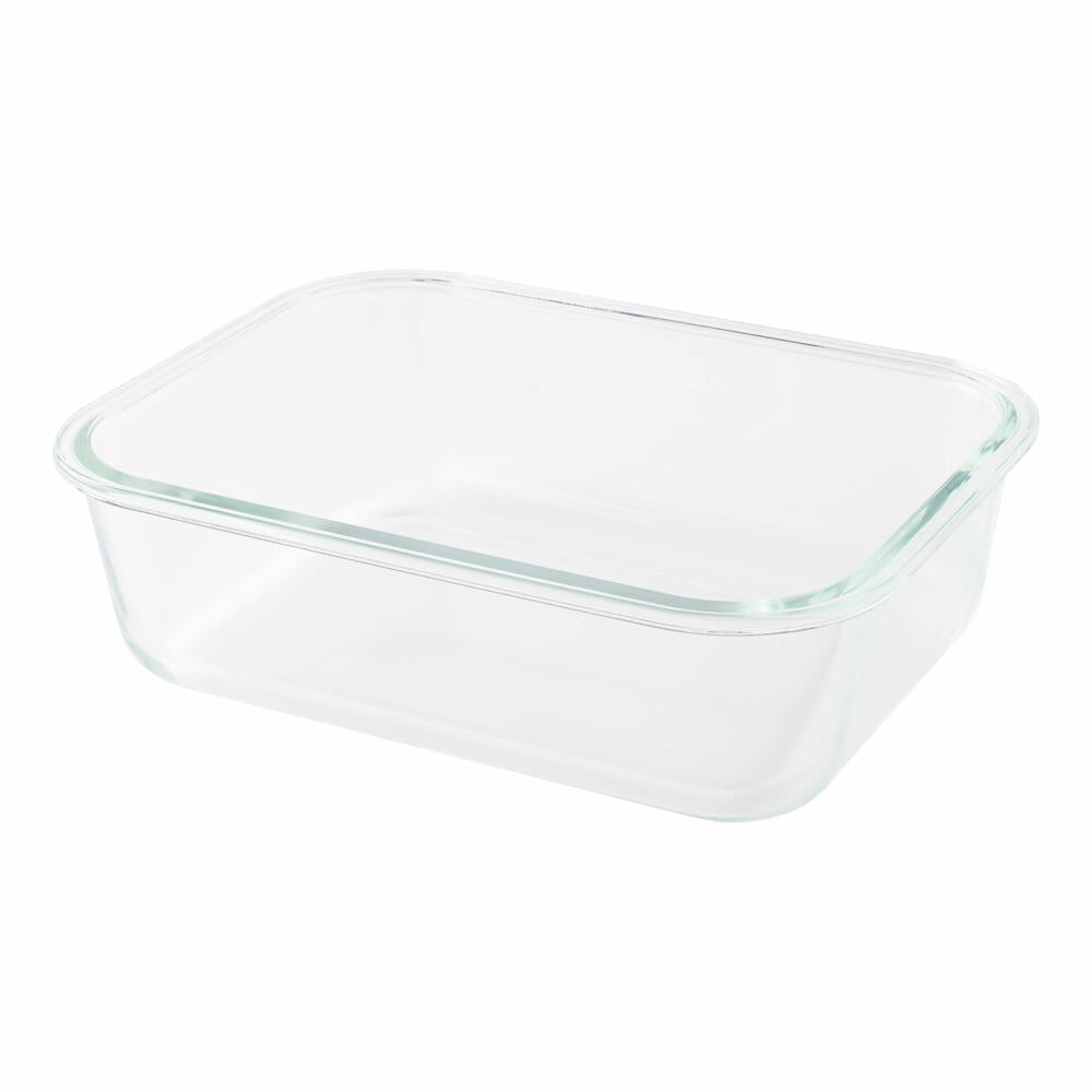 Mastrad StorEat L intelligenter Aufbewahrungsbehälter für Lebensmittel, Borosilikatglas, Blau, 1.52 L, F93003