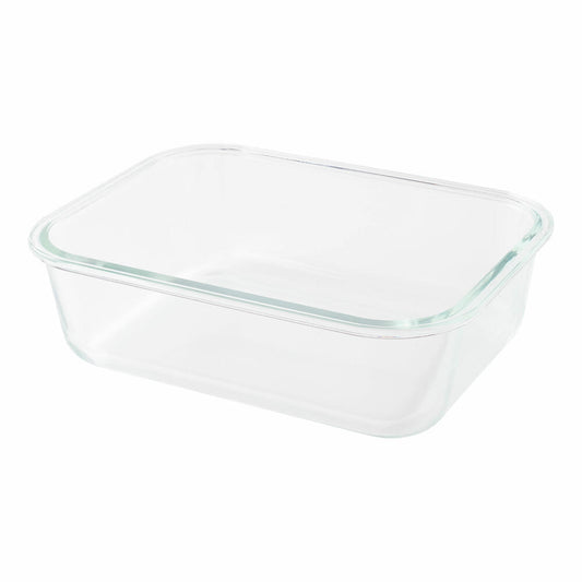 Mastrad StorEat L intelligenter Aufbewahrungsbehälter für Lebensmittel, Borosilikatglas, Blau, 1.52 L, F93003