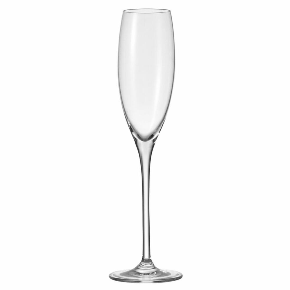 Leonardo Cheers Sektglas 6er Set, Proseccoglas, Champagnerglas, Sekt Glas, 250 ml, 81435