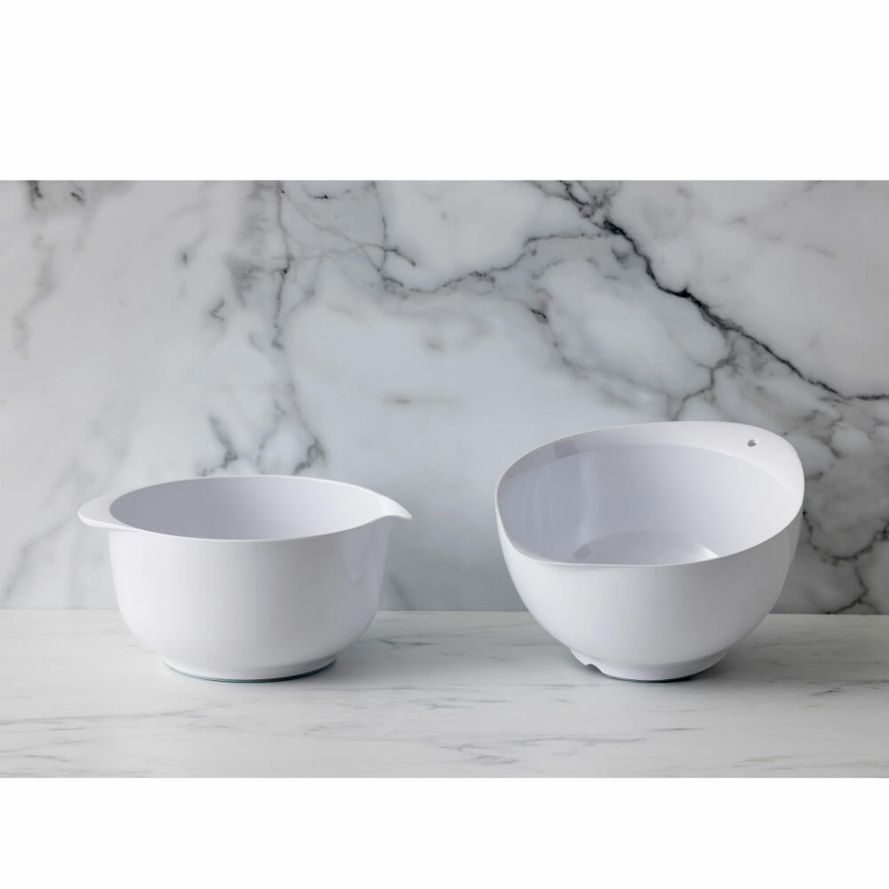 Rosti mixing bowl Victoria, baking bowl, bowl, melamine, white, 4 L, 24798