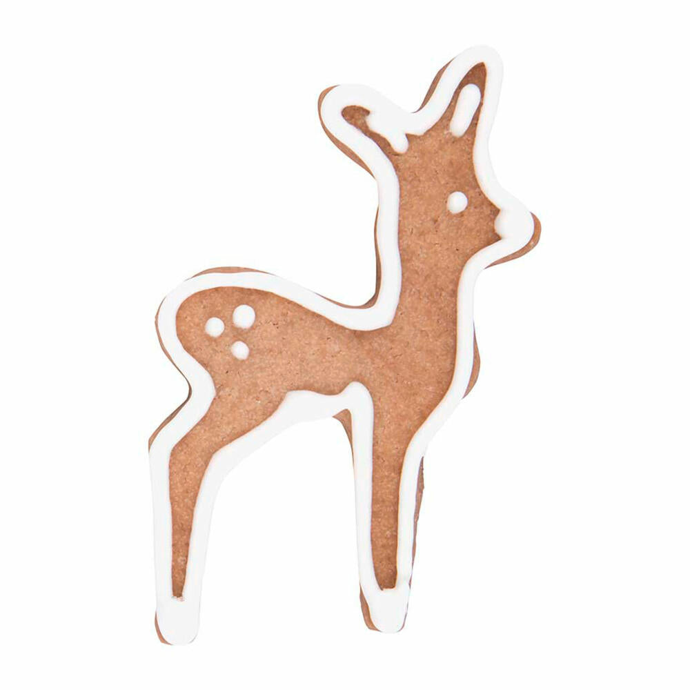 Städter Ausstecher Rehkitz, Ausstechform, Plätzchenform, Keks, Plätzchen, Edelstahl, 7.5 cm, 076211