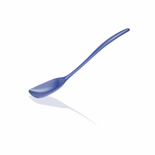Rosti New Classic wide cooking spoon, kitchen helper, plastic, Electric Blue, 27 cm, 30050