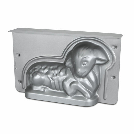 Städter We Love Baking Osterlamm, 3D-Backform, Kuchenform, Osterlämmchen, Backzubehör, Metall, 36 x 22 x 9.5 cm, 661769