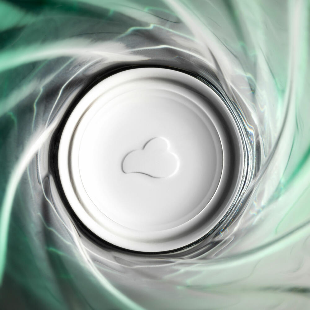 Leonardo drinking glass Twist, water glass, juice glass, soda-lime glass, green, 300 ml, 046972