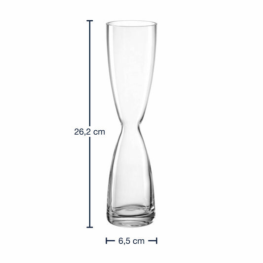 Leonardo Solifleurvase Diabolo, vase, decorative vase, flower vase, glass, H 26 cm, 045264