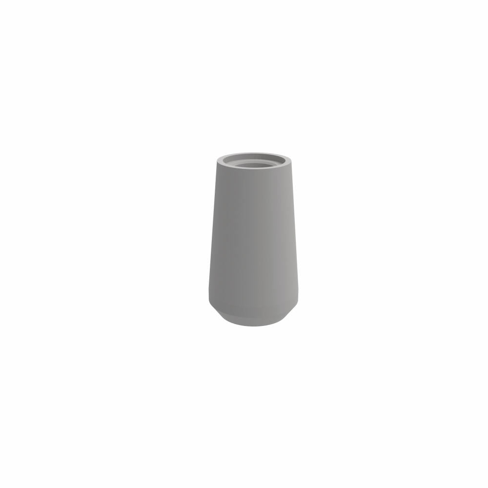 Engels Kerzen candle holder Jesse L, aluminum, light gray, Ø 5 H 8.5 cm, 50008028000