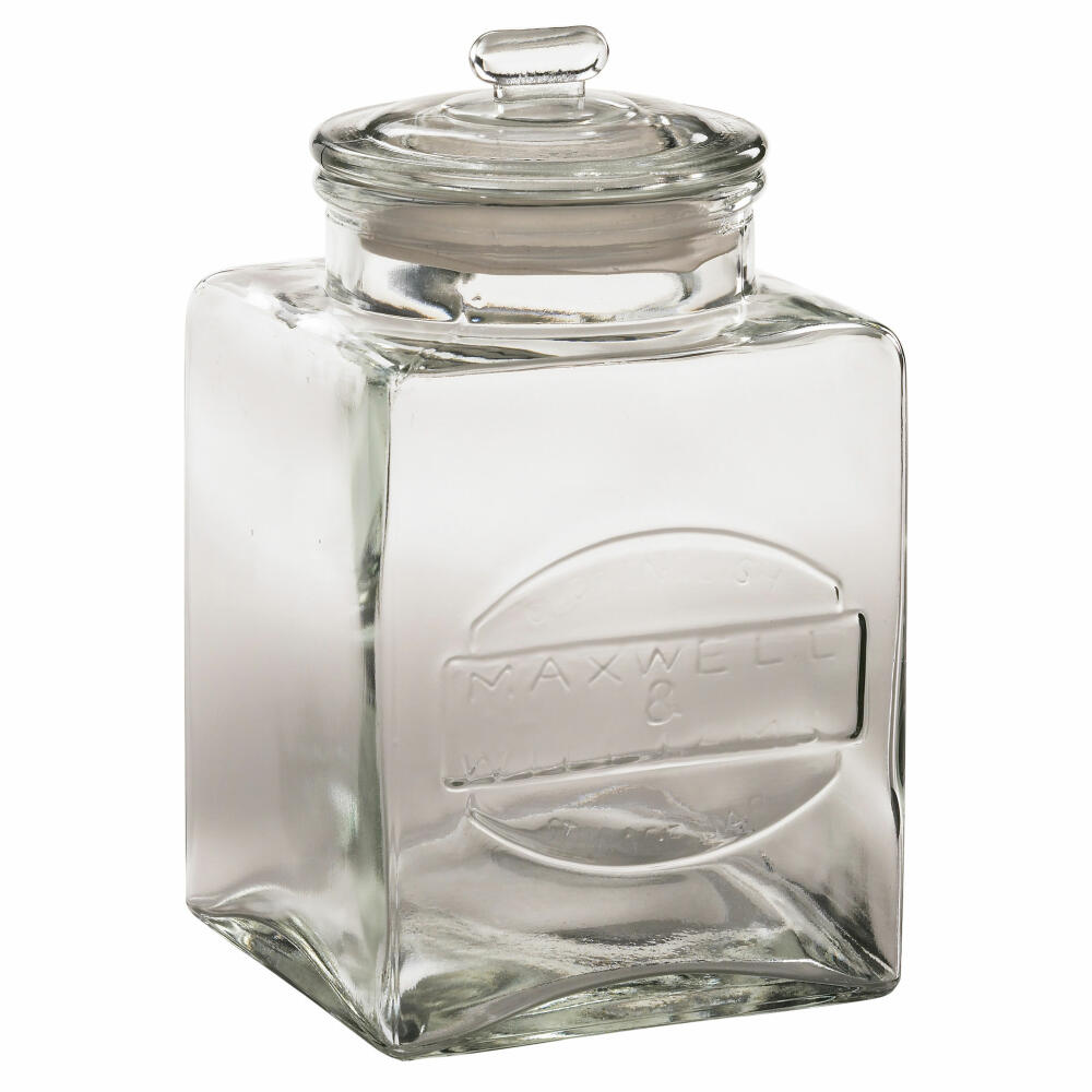 Maxwell & Williams Olde English Vorratsdose Breit, Glasdose, Aufbewahrungsdose, Dose, 2500 ml, ZY2054