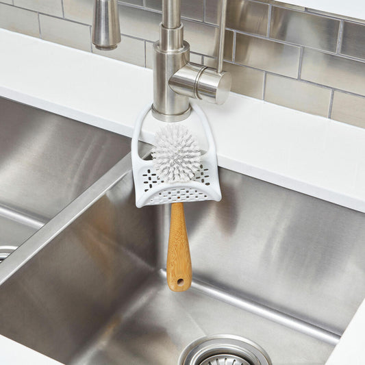 Umbra Sling Sink Holder, Wash Basin Holder, Sink Holder, Rubber, White, 20 cm, 1004294-660