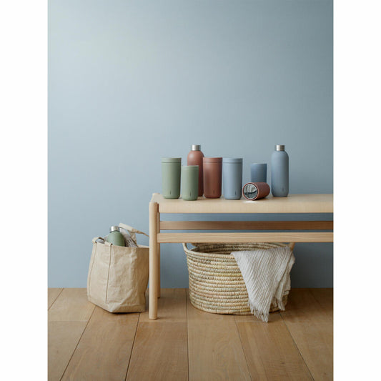 Stelton Isolierflasche Keep Cool Rust, Trinkflasche, Edelstahl, 600 ml, 355-11