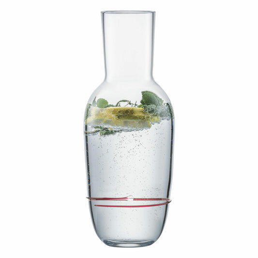 Zwiesel Glas Handmade Karaffe Aura Rot, Wasserkaraffe, Wasserflasche, 1.5 L, 121682