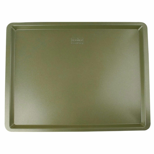 Zenker baking tray Green Vision, cookie tray, sheet steel, Sparkling Green, 42 x 32 cm, 7457
