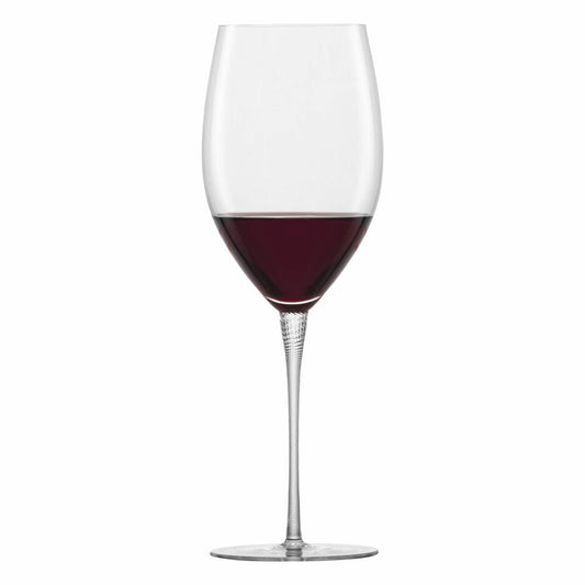 Zwiesel Glas Handmade Bordeaux Rotweinglas Highness 2er Set, Wein Glas, 626 ml, 121566
