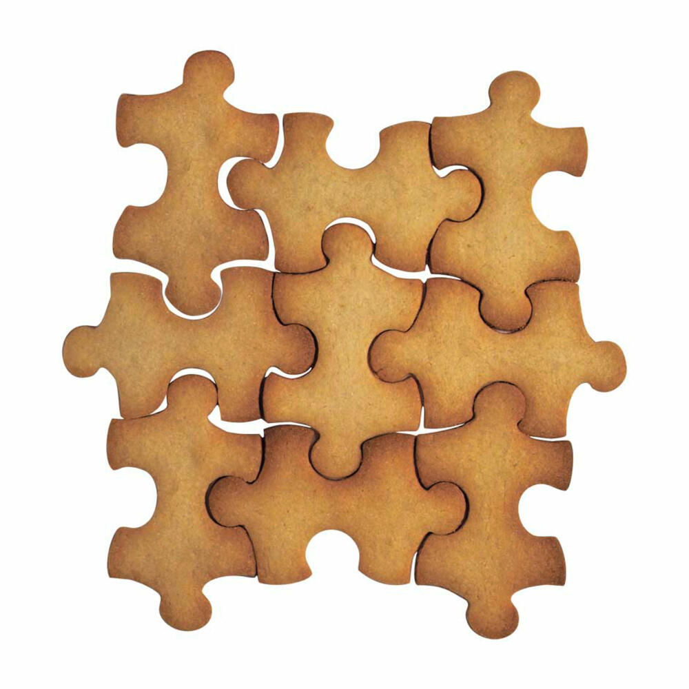 Städter Ausstecher Puzzleteil, Ausstechform, Plätzchenform, Keks, Plätzchen, Edelstahl, 9 cm, 198012